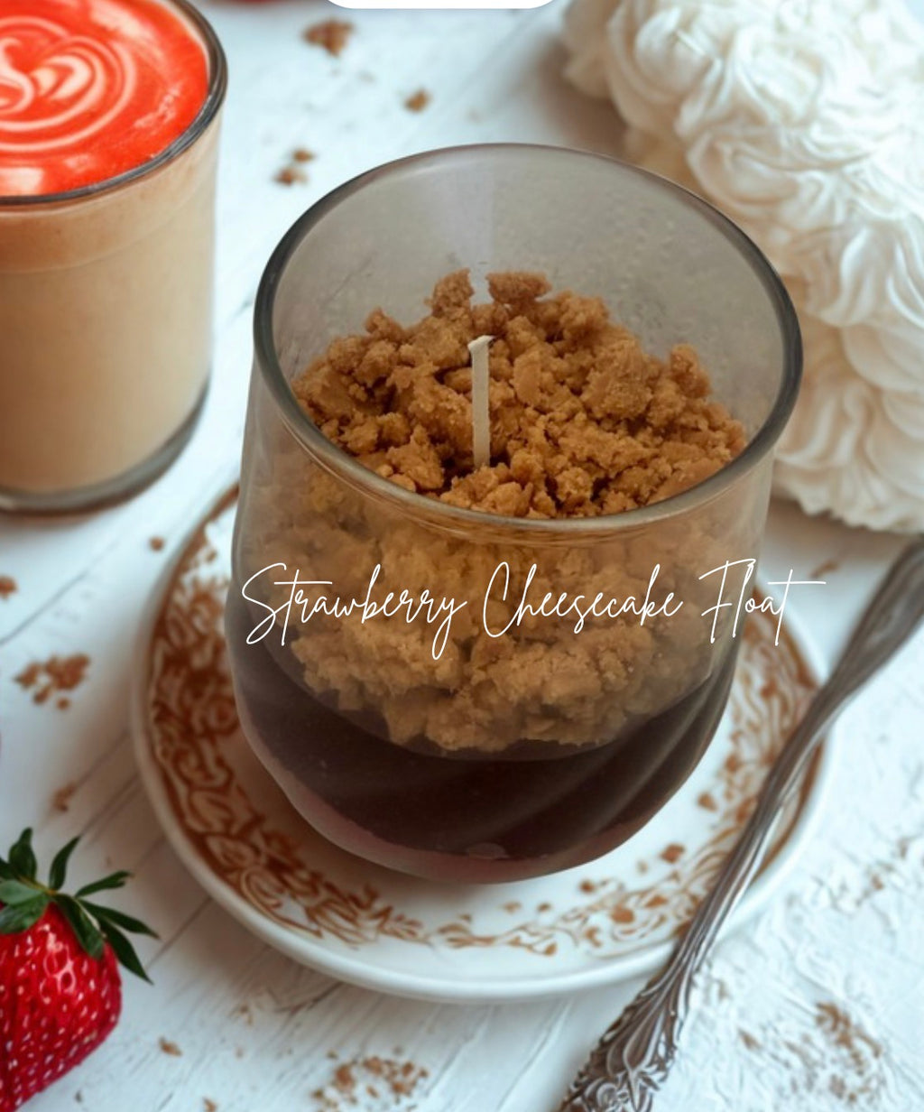 Strawberry Cheesecake Float