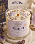 Gemini Birthday Candle