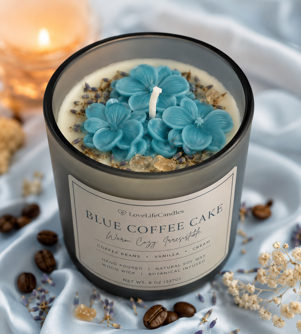 Blue Coffee Cake